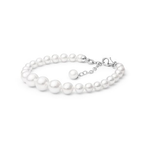 Bratara perle naturale si argint DiAmanti L202-50B-G (Argint 925‰ 1,35 g.)